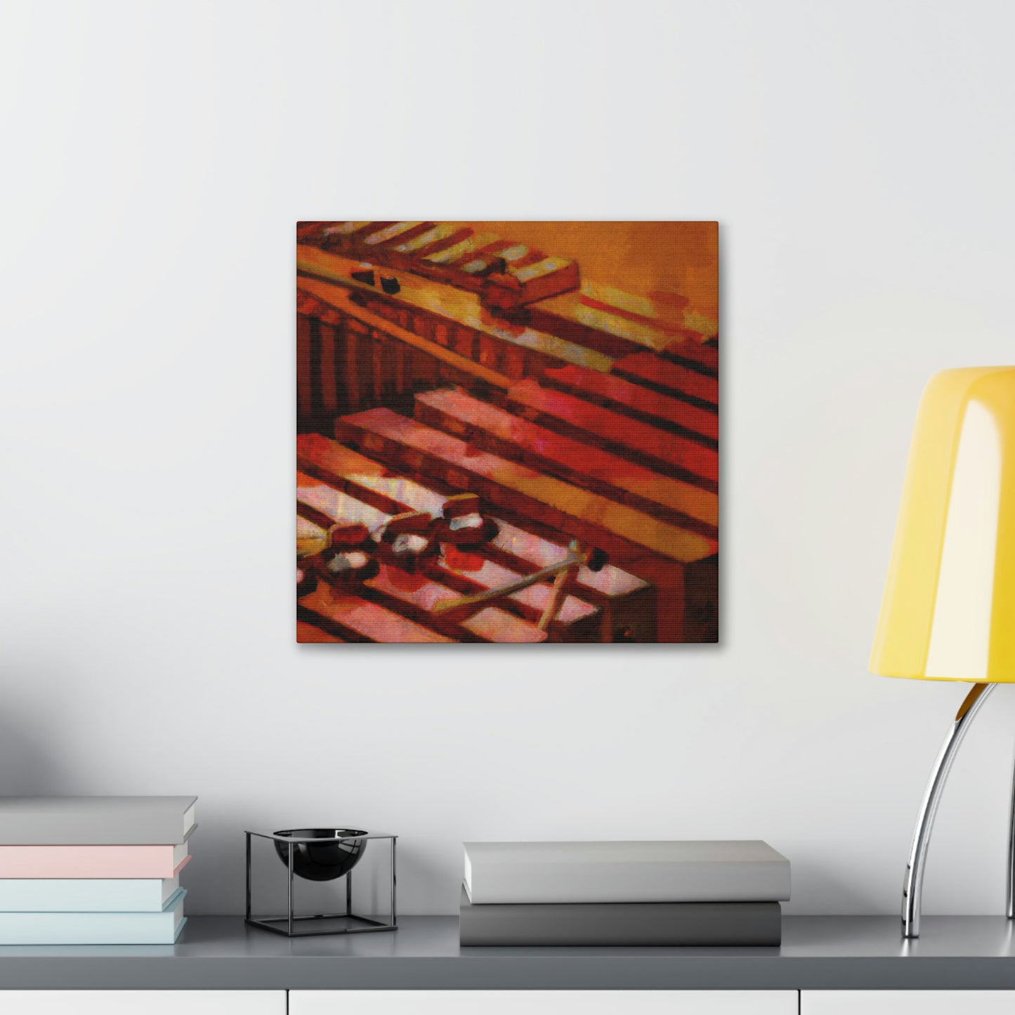 Xylophone in Deco Style - Canvas