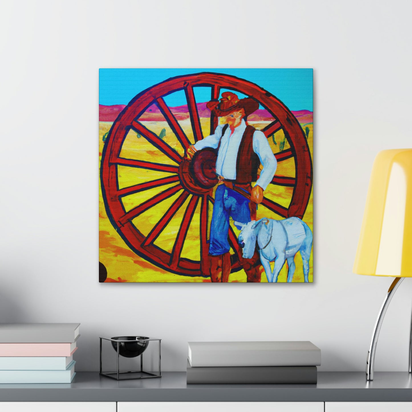 "Wheel of Passage Time" - Canvas