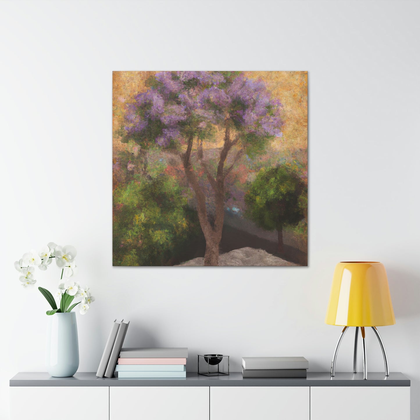 Jacaranda Tree Magic - Canvas