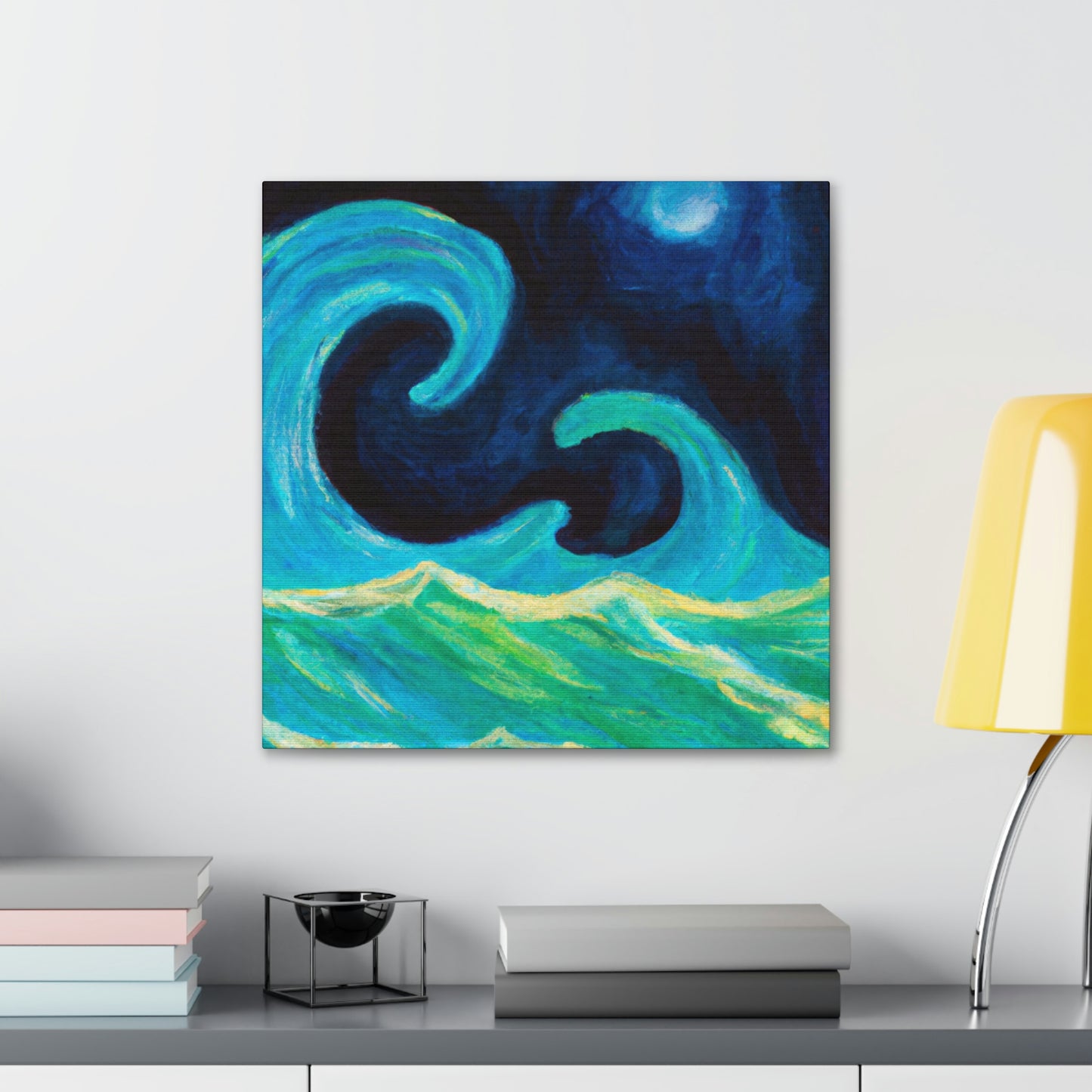 "Sea of Rippling Waves" - Canvas