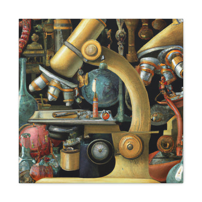 Microscopes and Splendor - Canvas