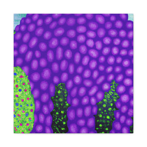 "Wisteria in Abstraction" - Canvas