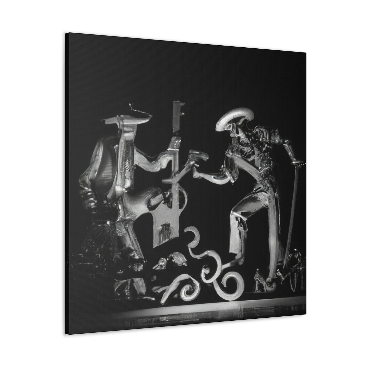 "Branding Fancy Ironwork" - Canvas