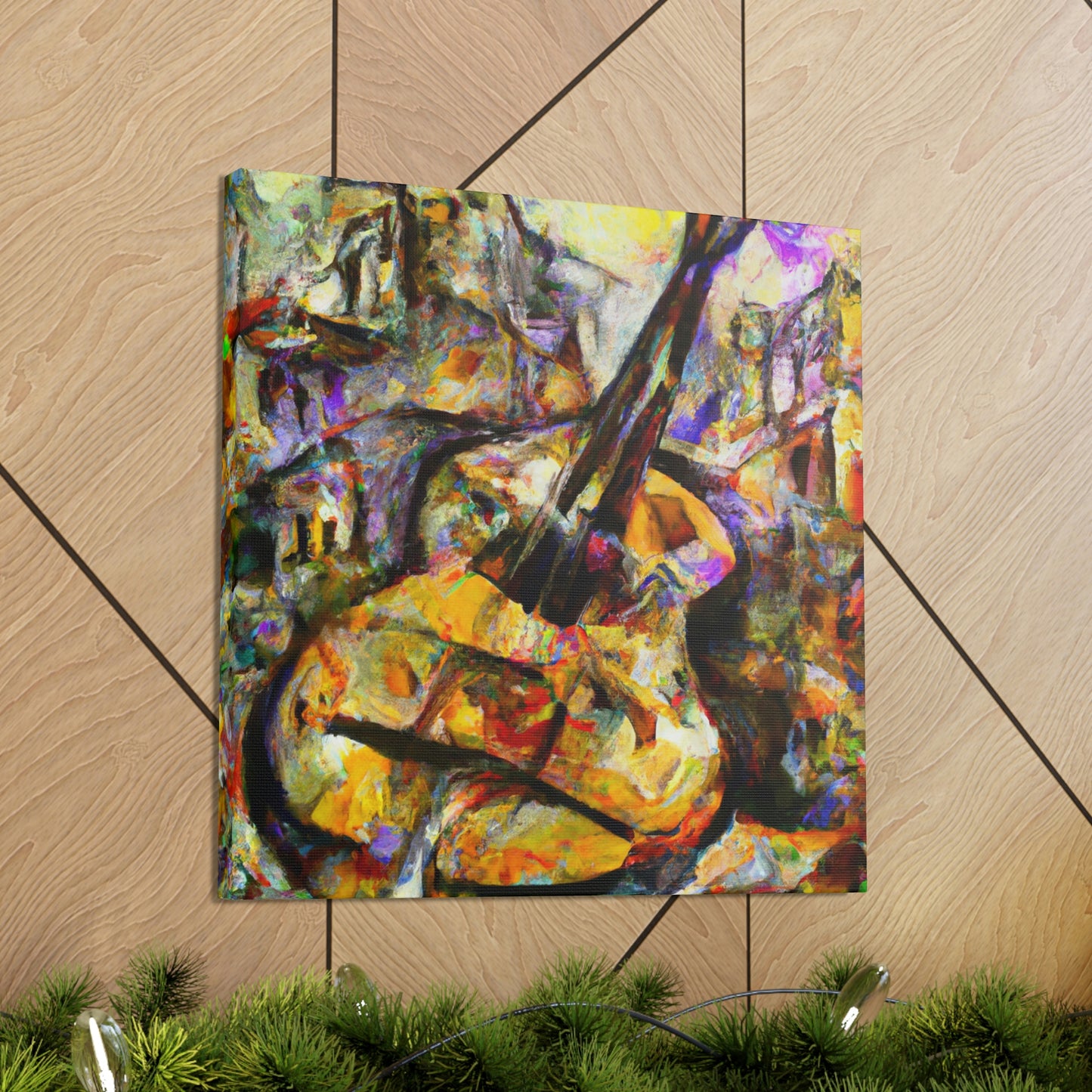 "Mandolin Melodies Music" - Canvas