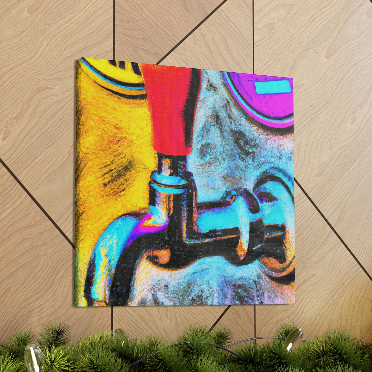 Bar Time Bubbles - Canvas