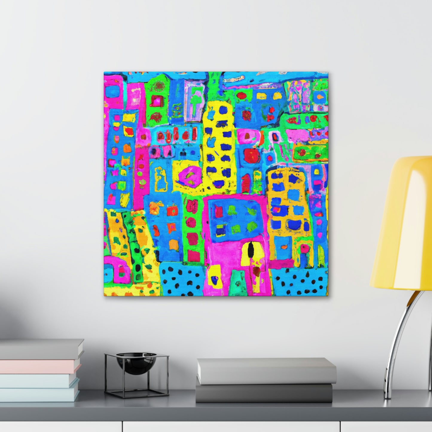 "Urban Modern Metropolis" - Canvas