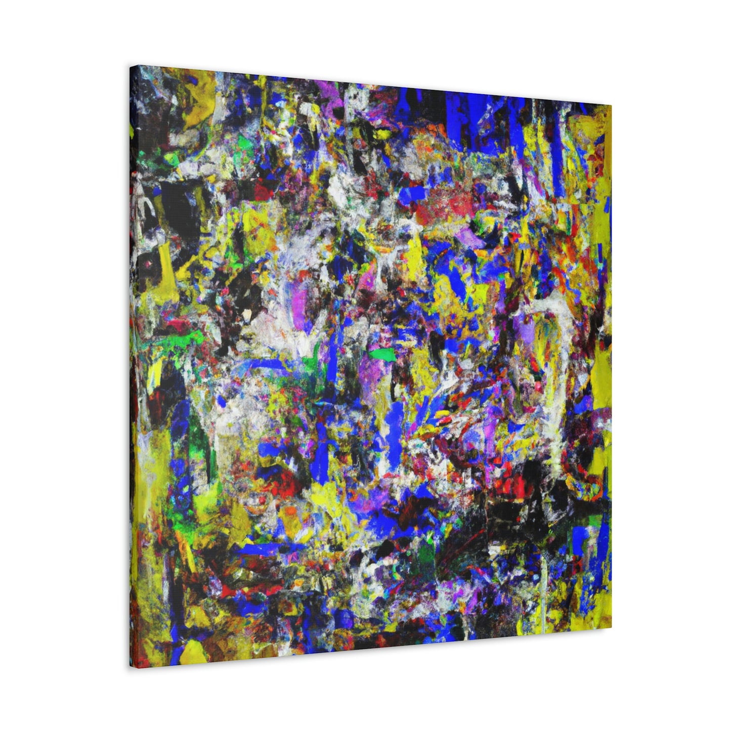 "Turbulent Cobalt Sky" - Canvas