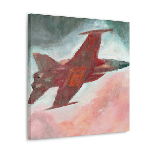 "Supersonic Fighter Ballet" - Canvas