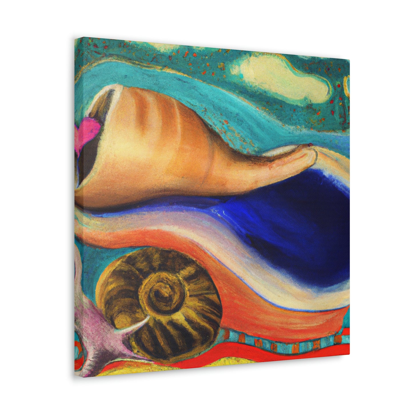 "Sea Shell Symphony" - Canvas