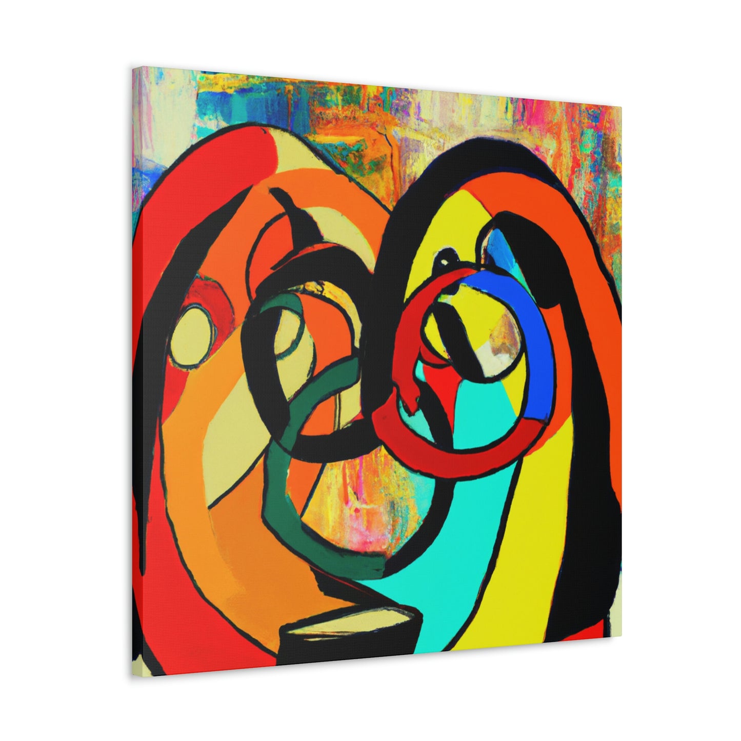 Rings of Eternal Love - Canvas