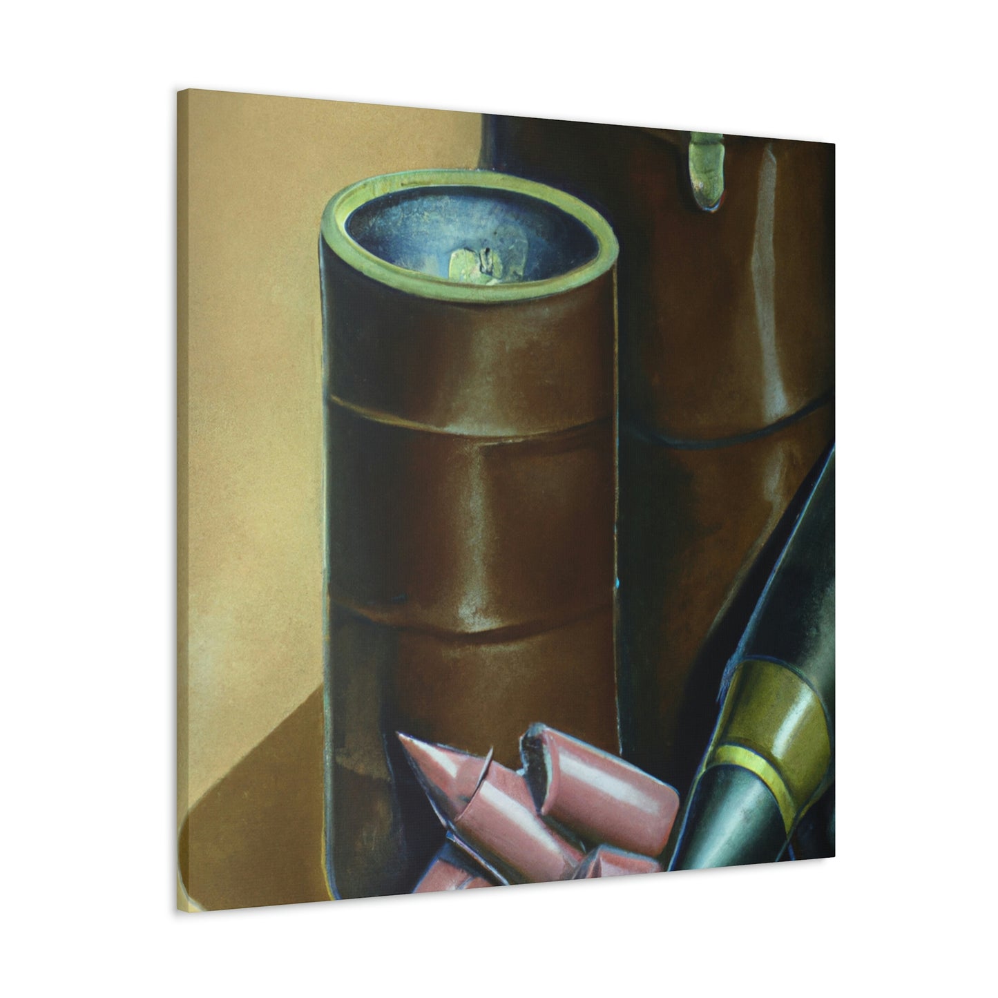 "Ammo of War Armory" - Canvas