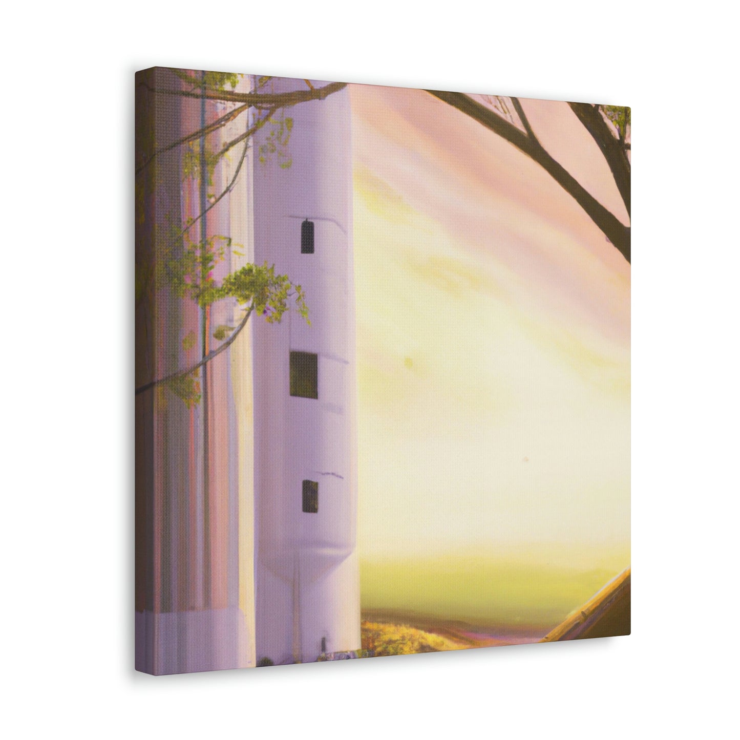 Silo In Splendor - Canvas