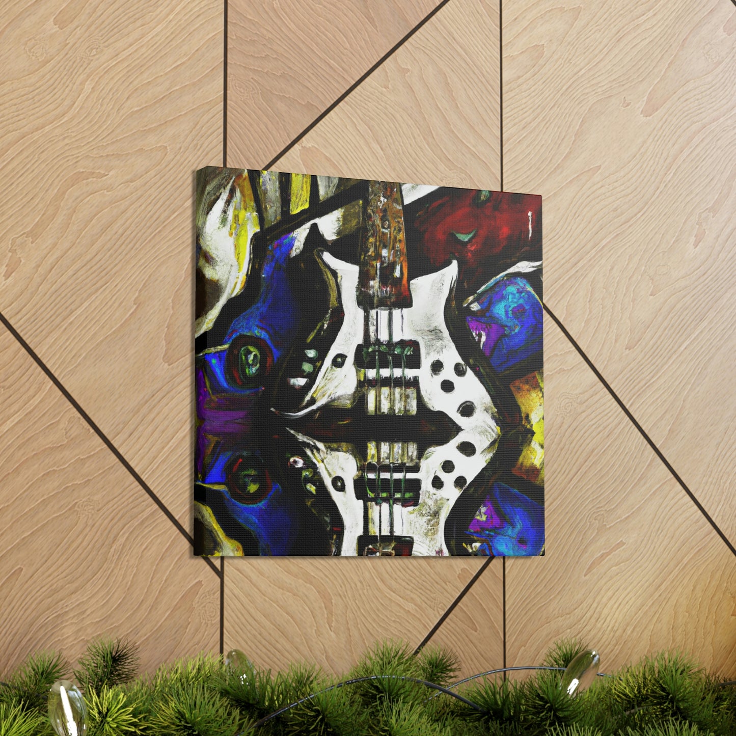 Rockin' Bass Vibes - Canvas