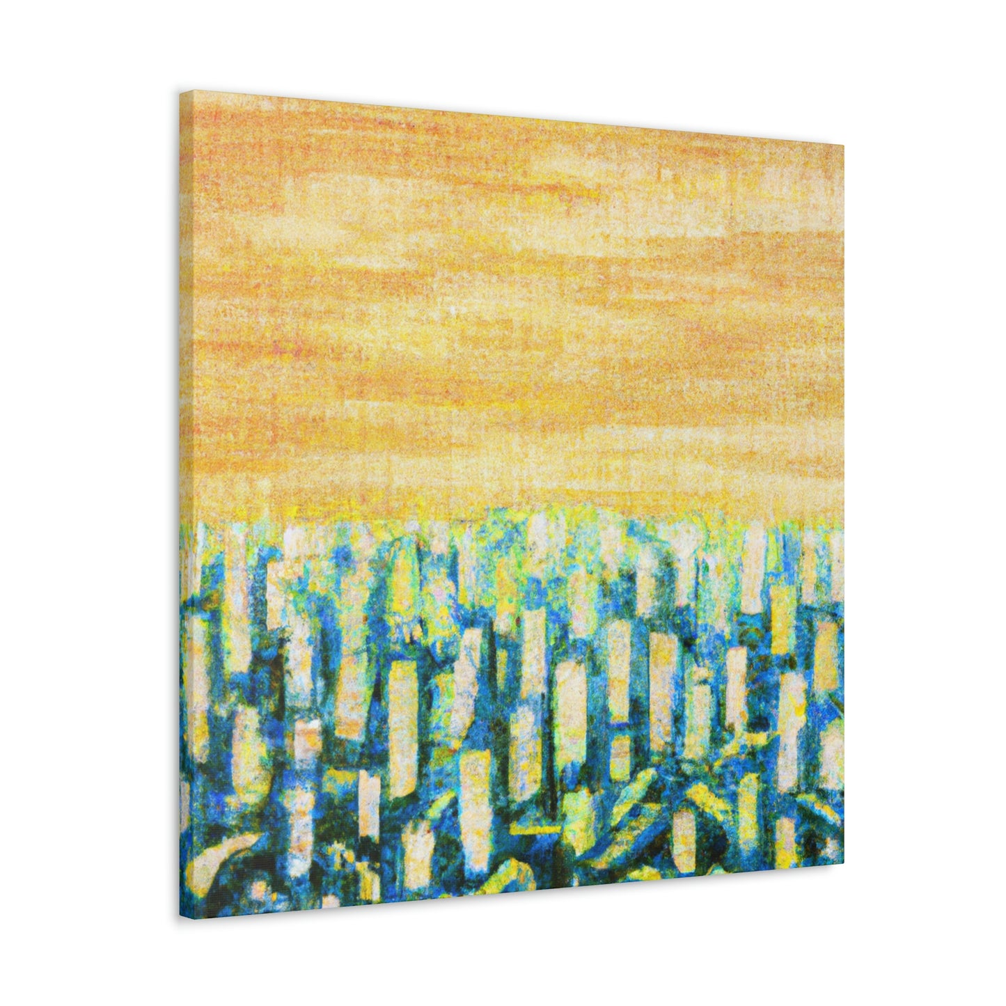 Corn in Moonlight Gloaming - Canvas