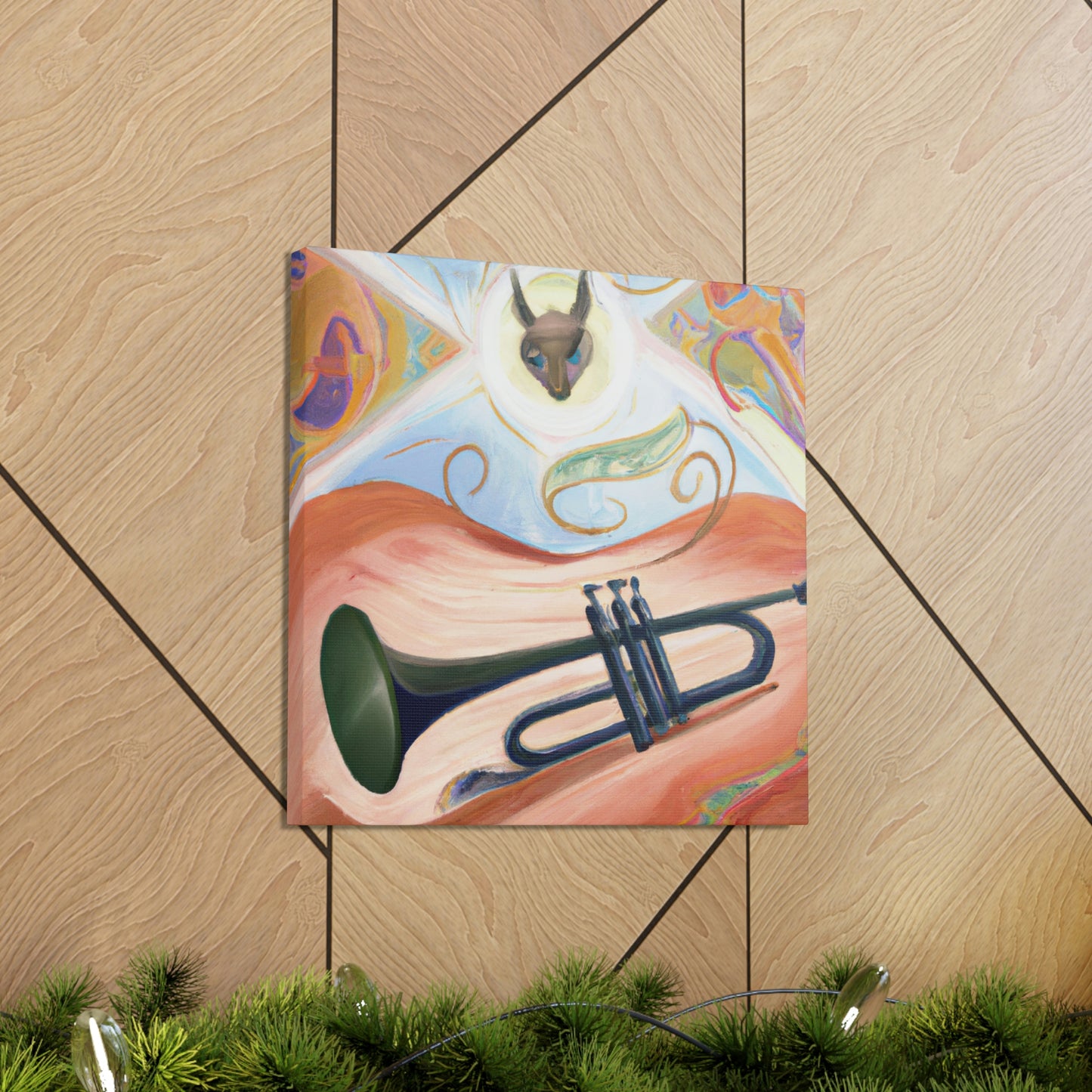 "Harmonious Trumpet Dreaming" - Canvas