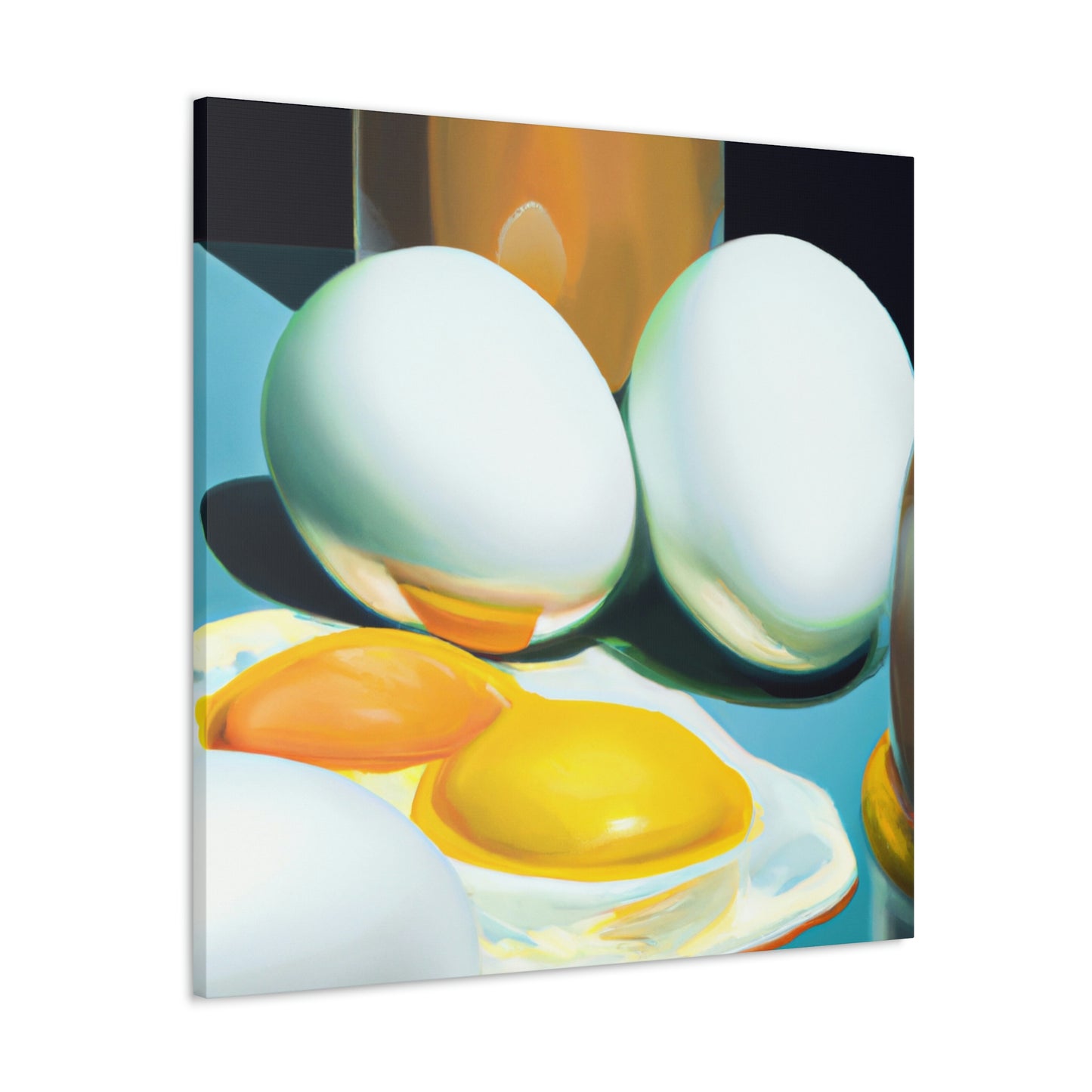 Eggs in Splendor. - Canvas