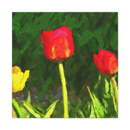 Tulips in Technicolor - Canvas