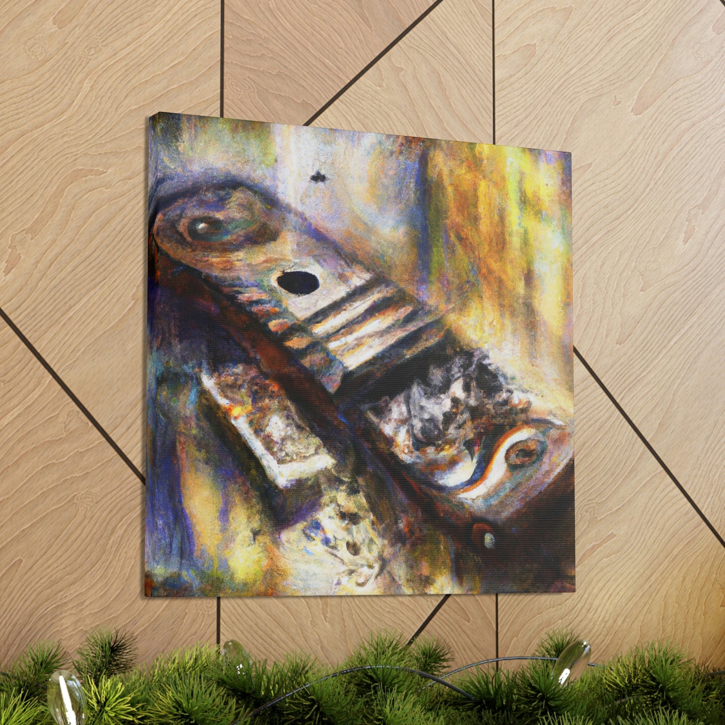 "Harmonica Melody Magic" - Canvas