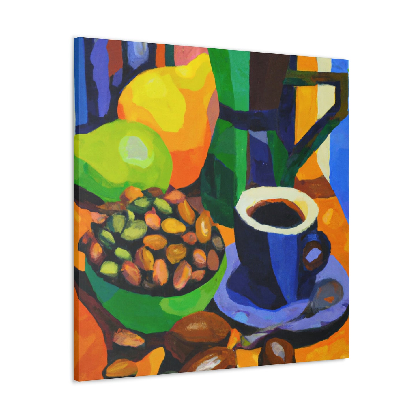 Coffee in Fauvism - Canvas