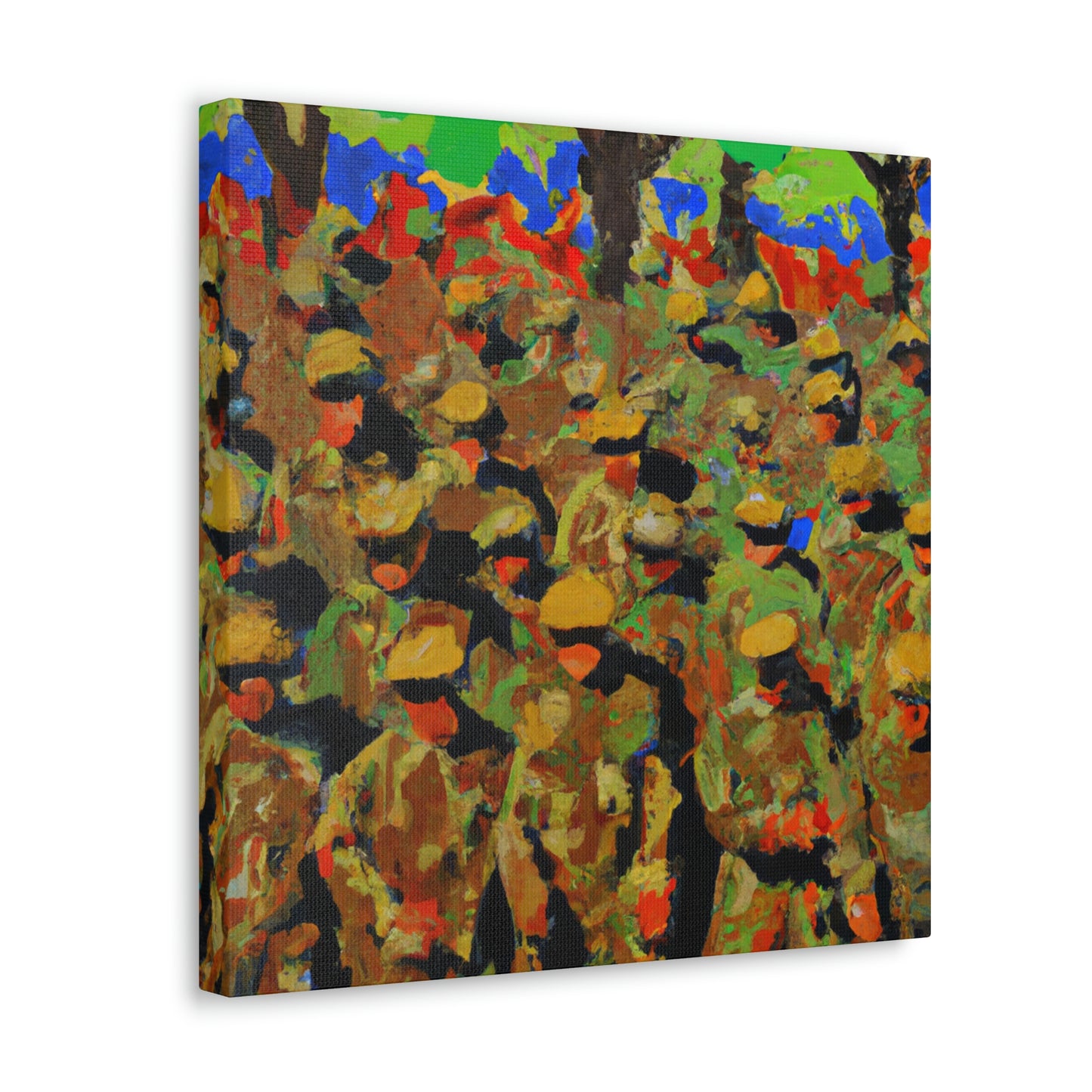 Camouflaged in Fauvism - Canvas