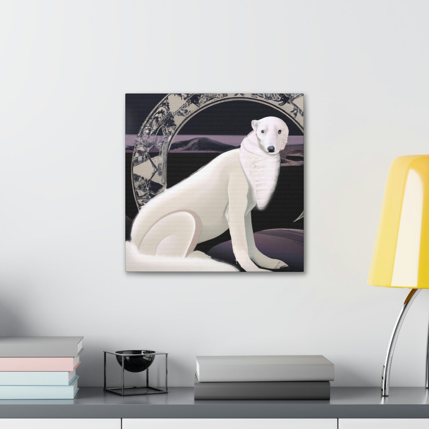 "Ermine In Echoes:1920" - Canvas