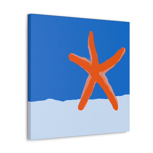 "Starfish in Minimalism" - Canvas