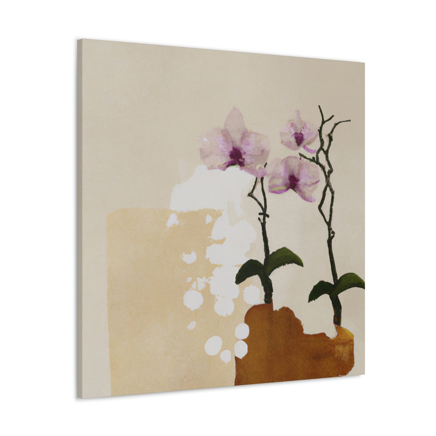 "Orchid In Movement" - Canvas