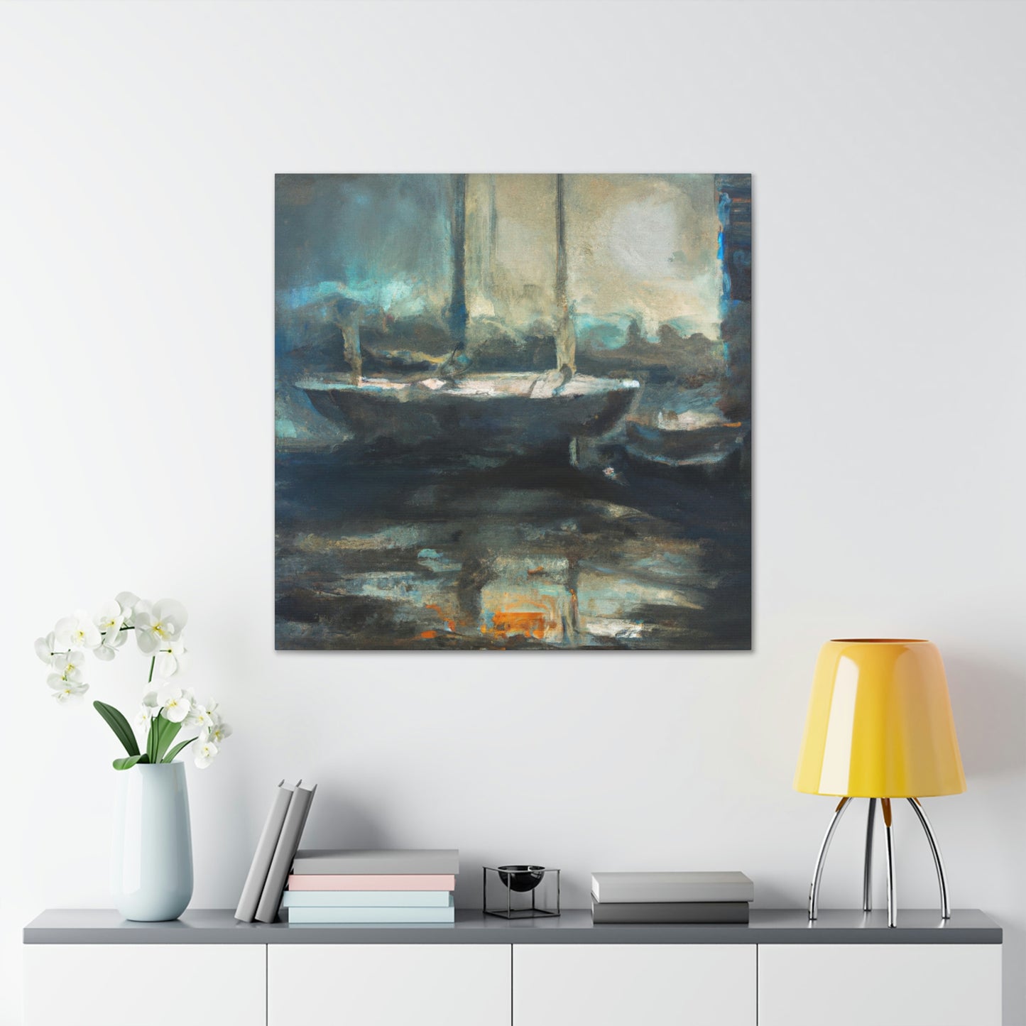 Marina by the Sea - Canvas