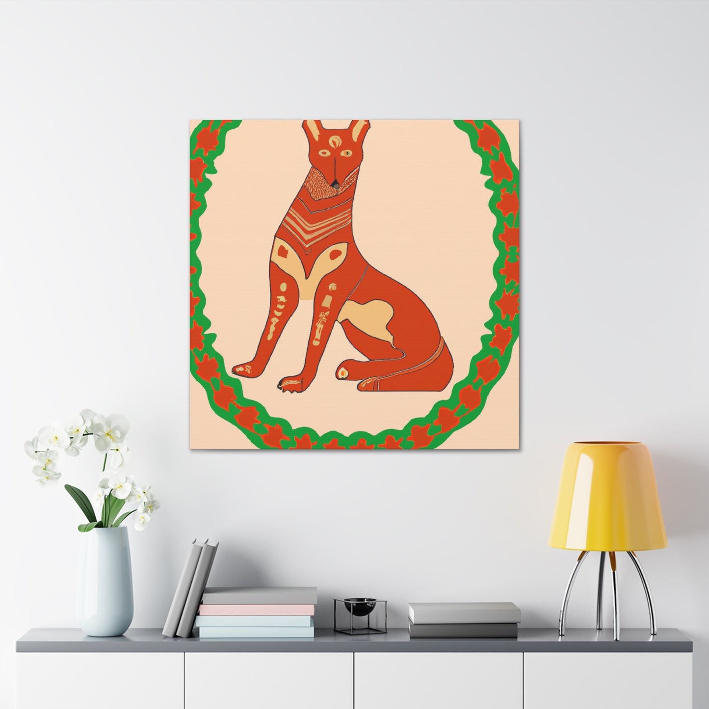 "Dhole Reflected Opulence" - Canvas