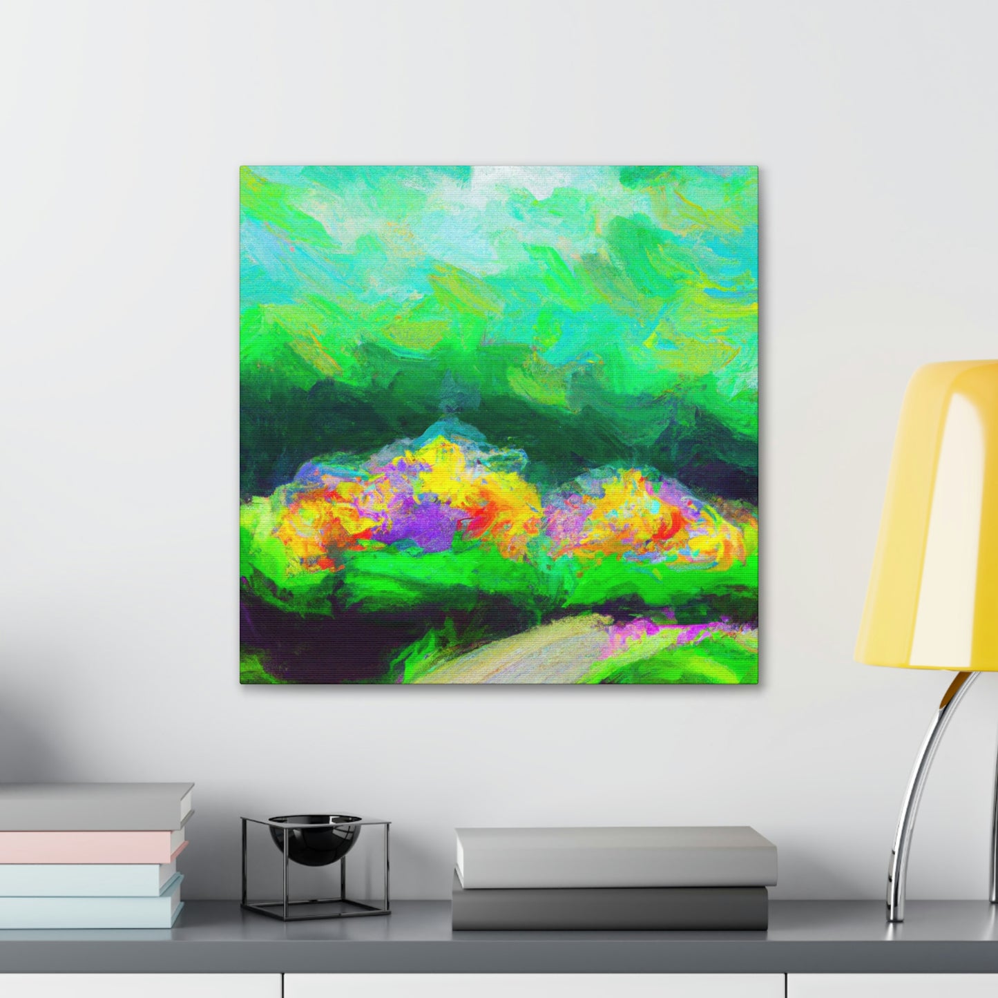 "Sunlit Luminous Joyous" - Canvas