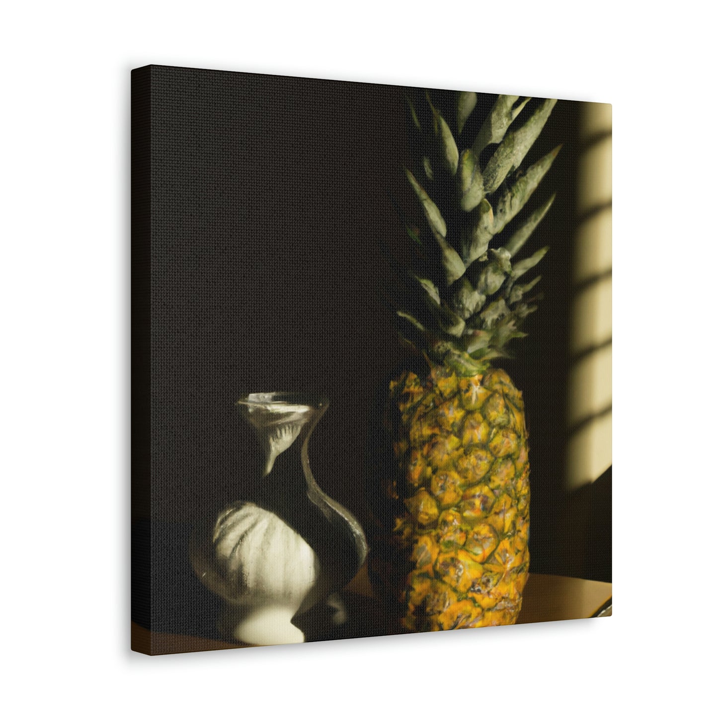 "Pineapple Paradise Deco" - Canvas