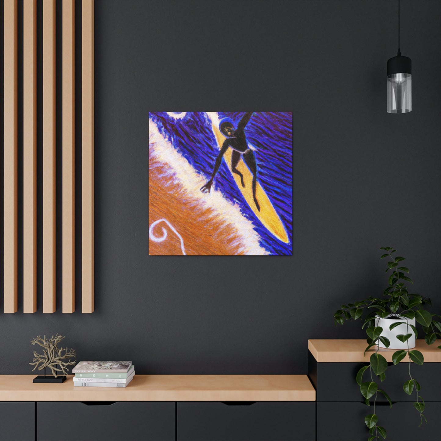 Surfing in Dreamsscape - Canvas