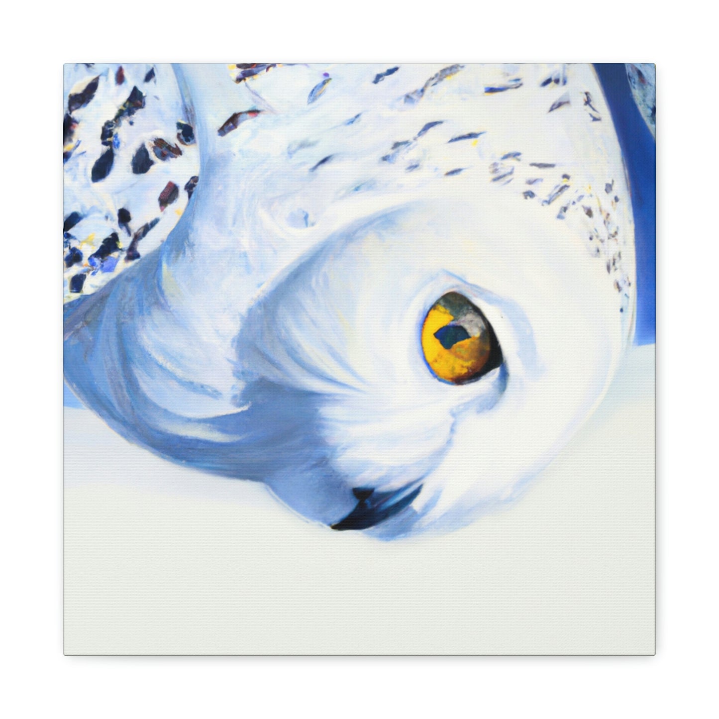 Snowy Owl Splendor - Canvas