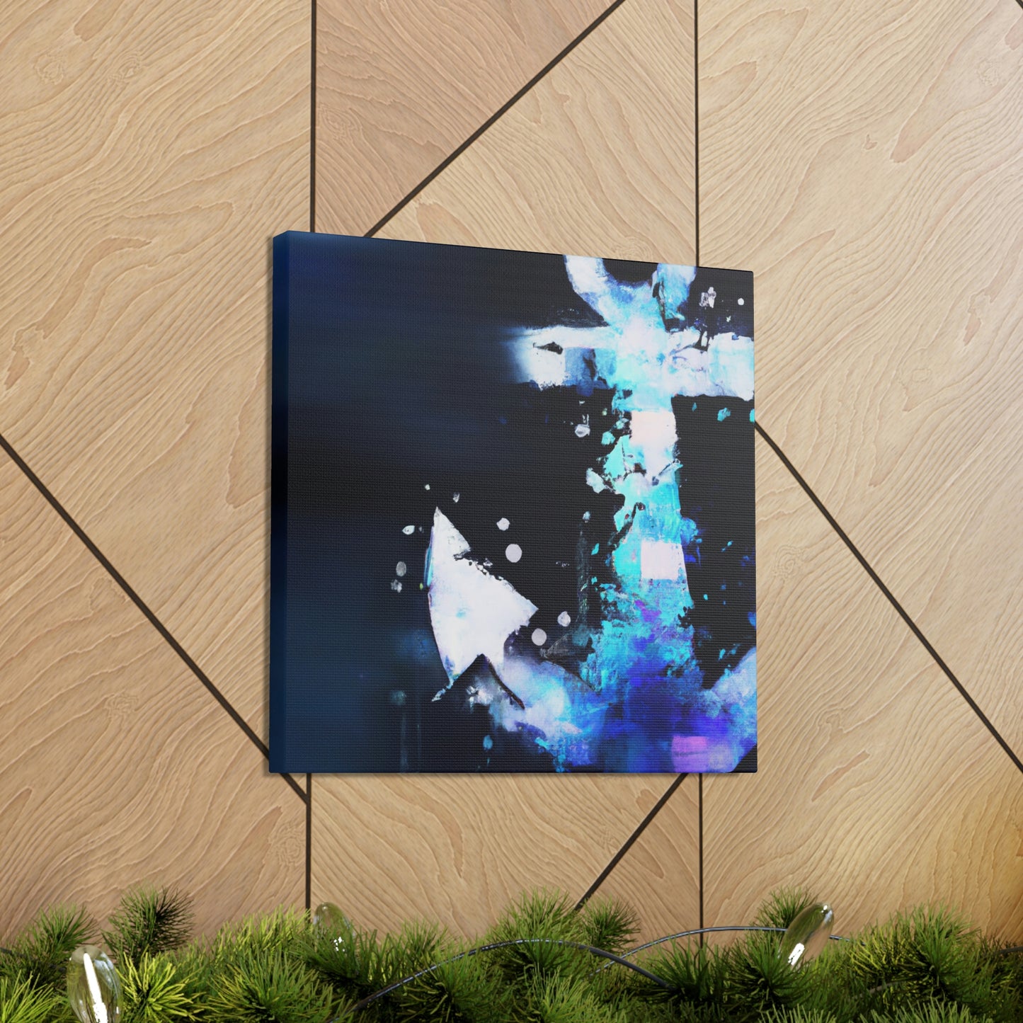 Anchor in Reflection - Canvas