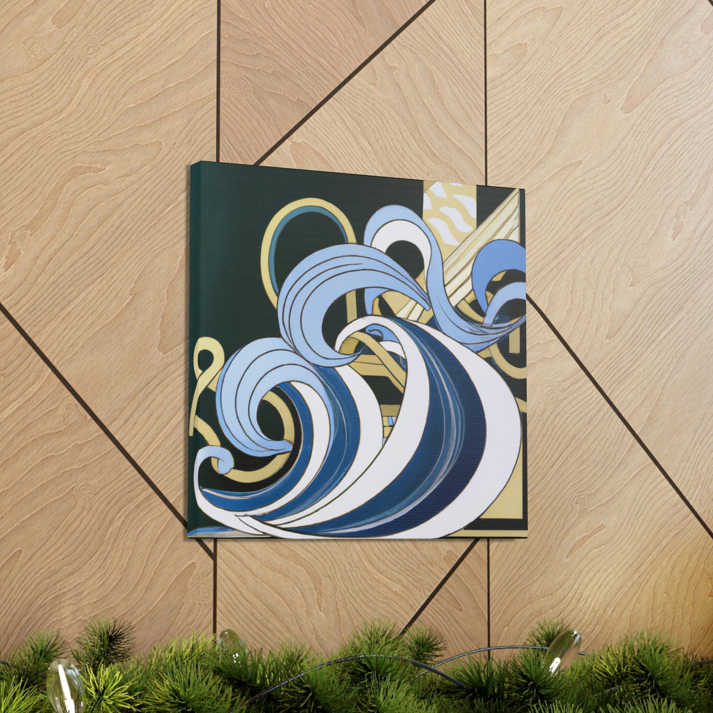 "Oceans of Art Deco" - Canvas