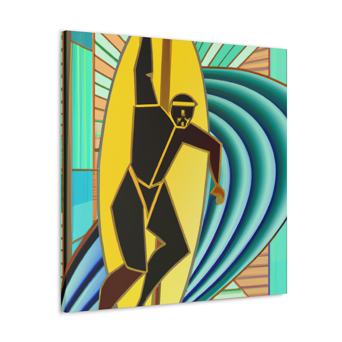 "Surfing the Jazz Age" - Canvas