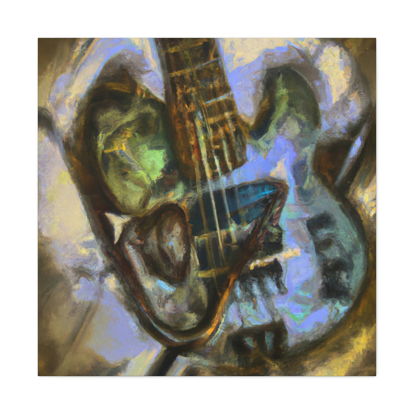 "Bass Guitar Symphony" - Canvas