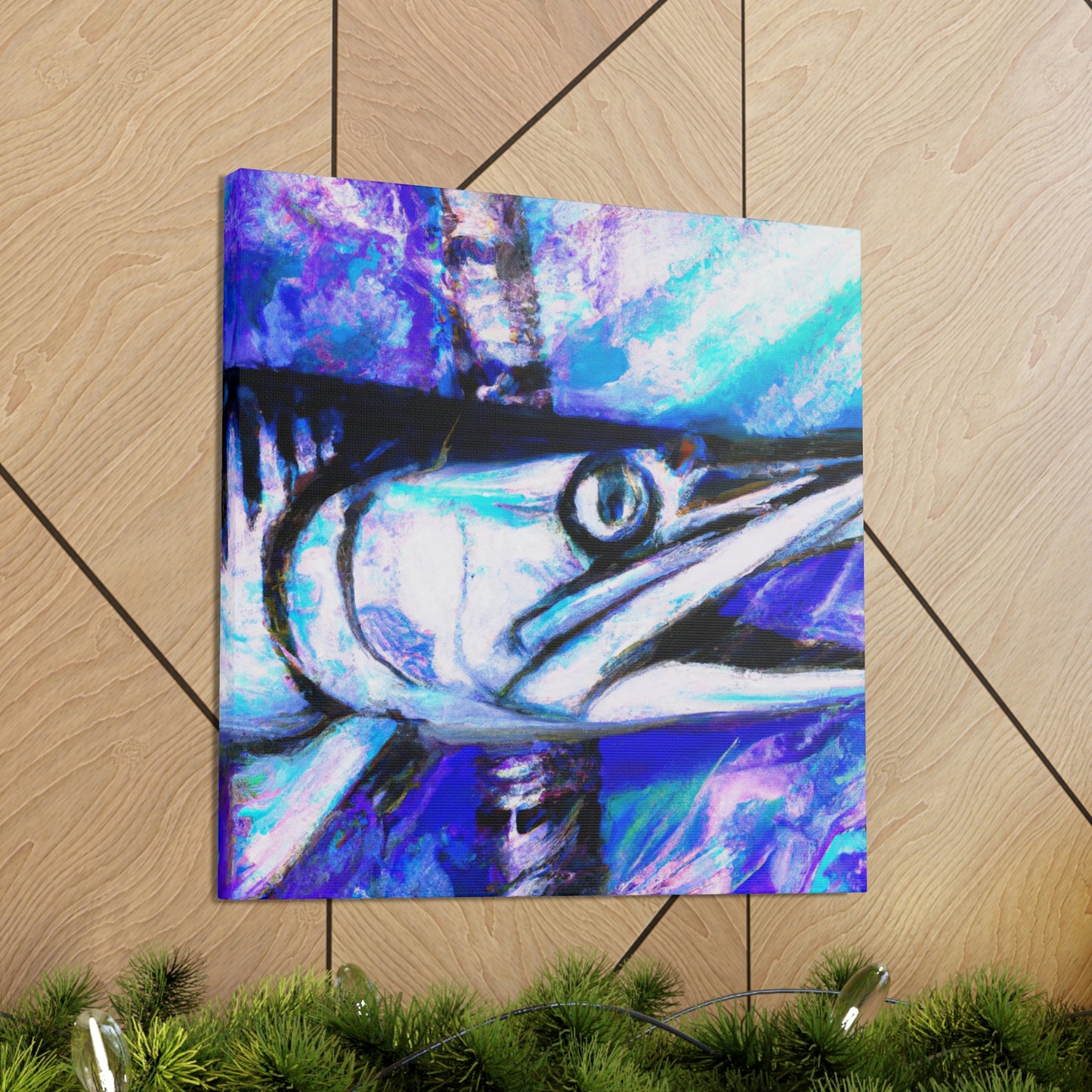 "Barracuda in Expressionism" - Canvas