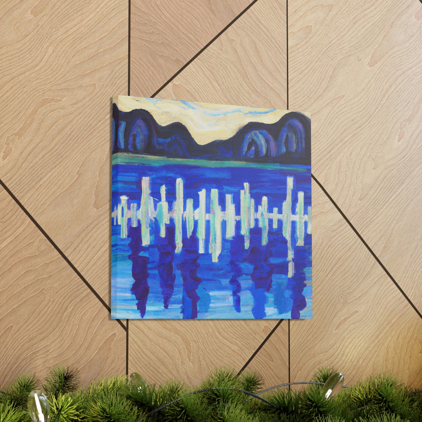 "Echoes of Music Waves" - Canvas