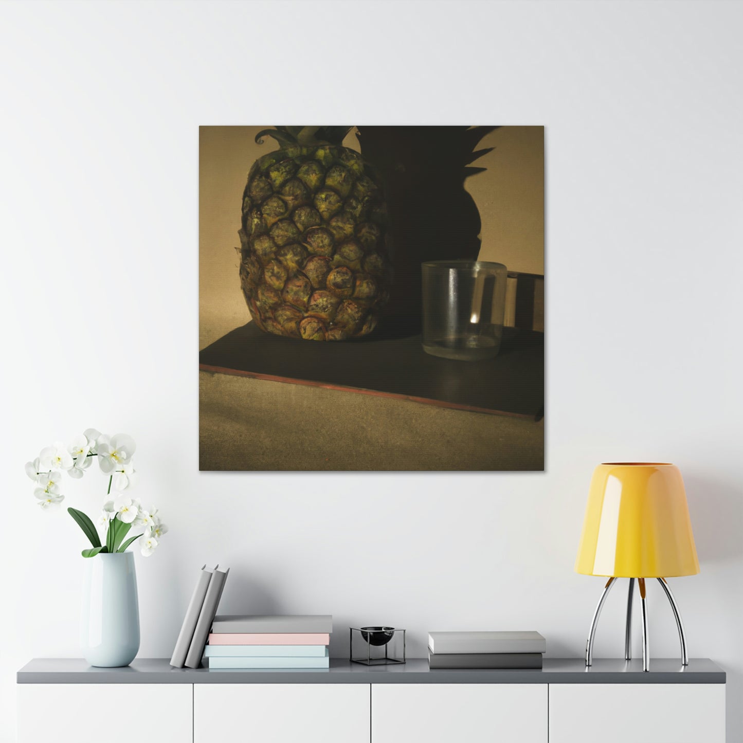 Pineapple in Pantone - Canvas