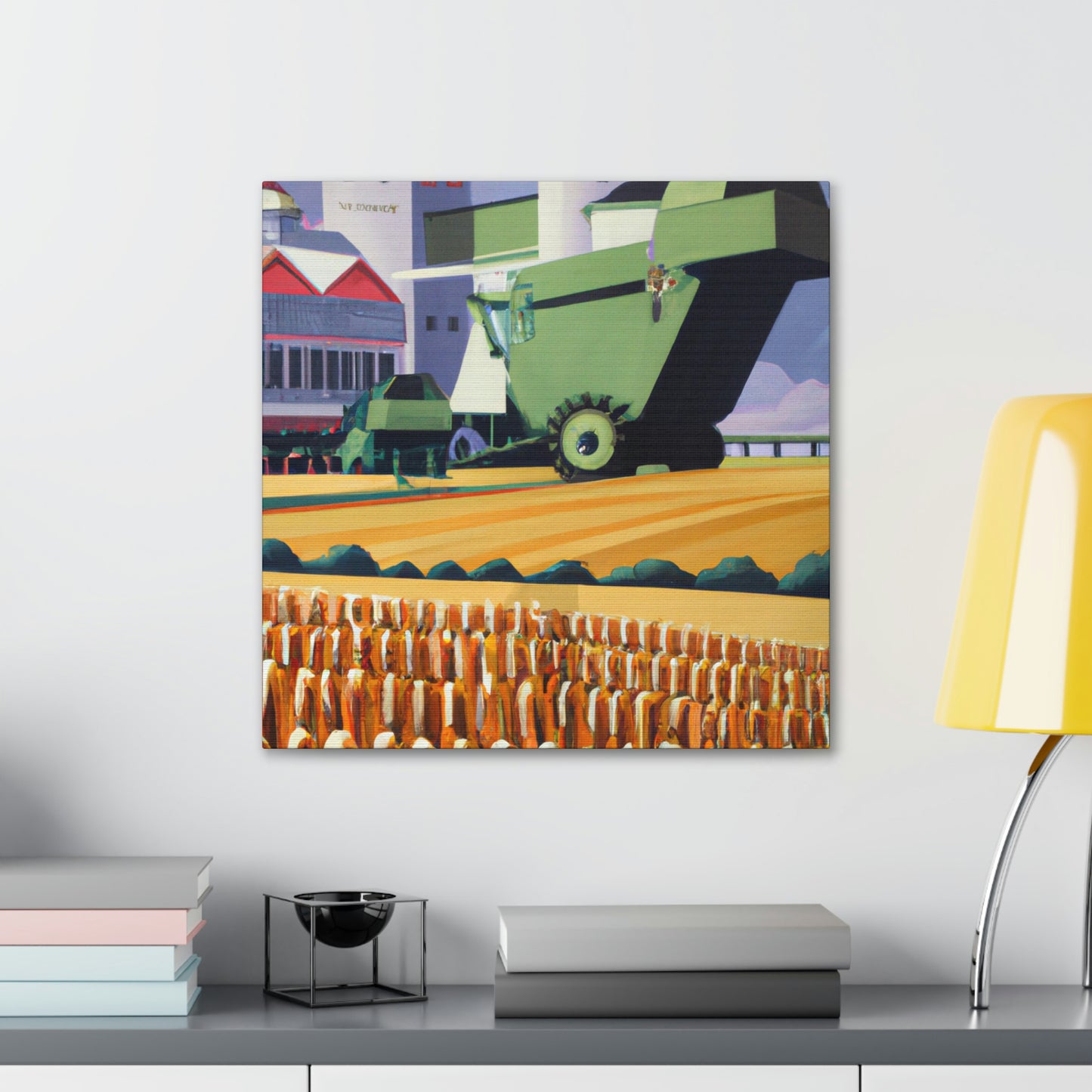 Harvesting with Style - Canvas