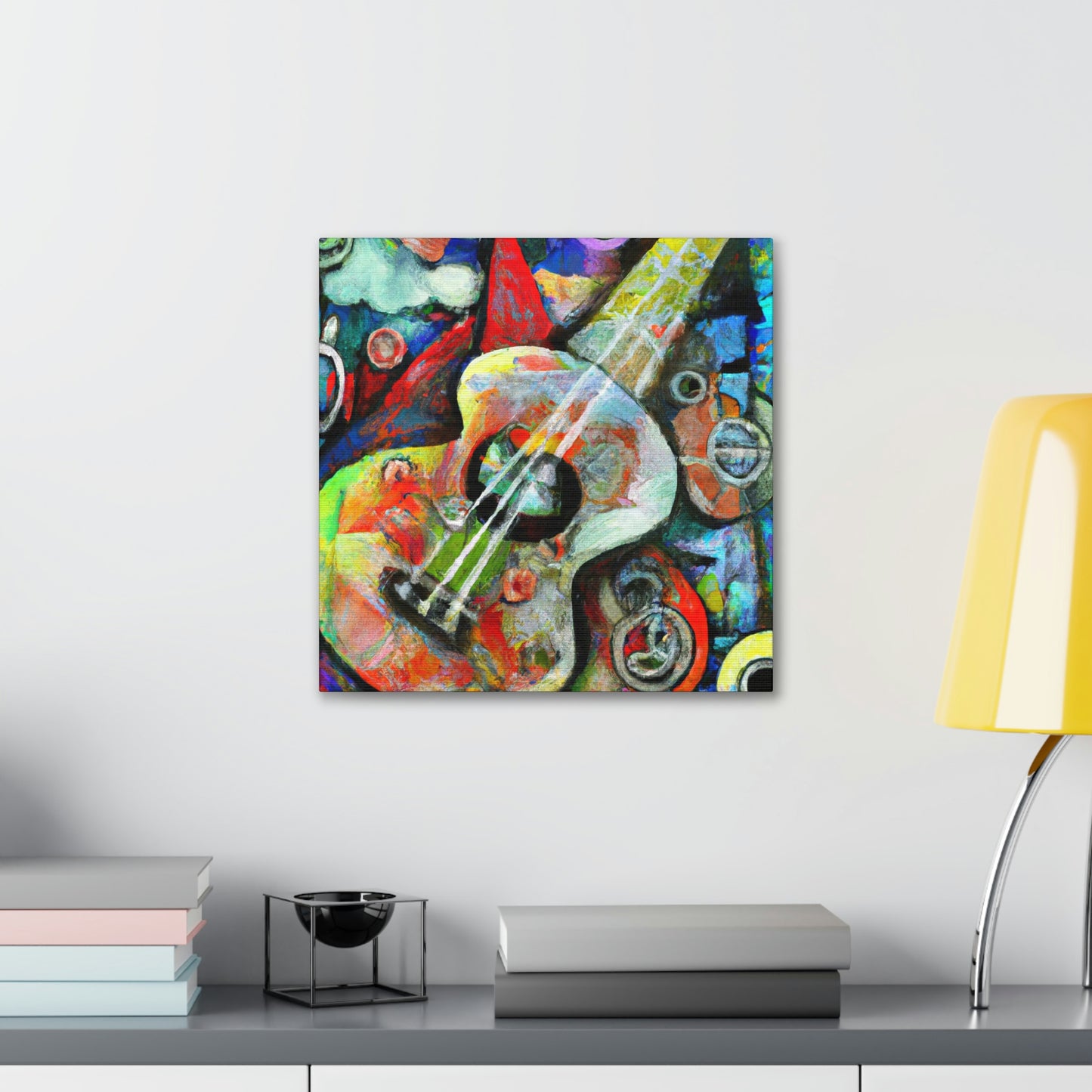 Ukelele in Dreamscape - Canvas