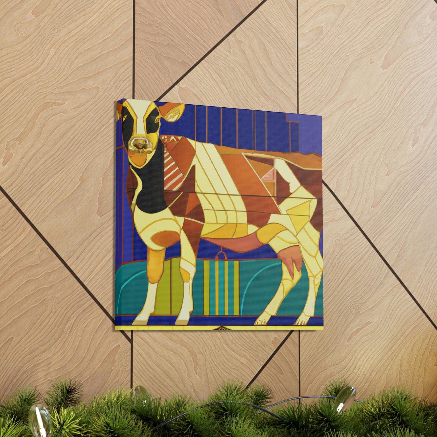 Jersey Cow Pegasus Float - Canvas