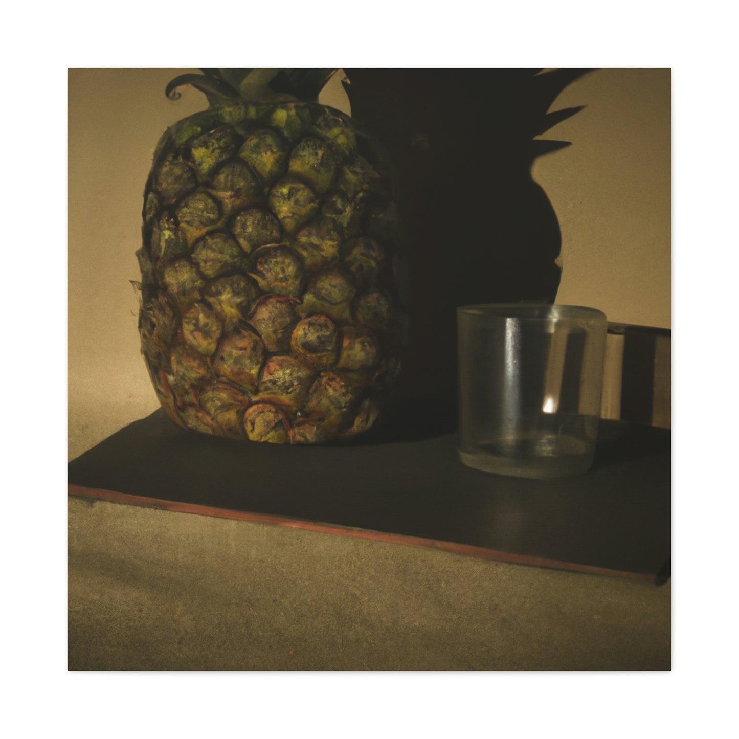 Pineapple in Pantone - Canvas