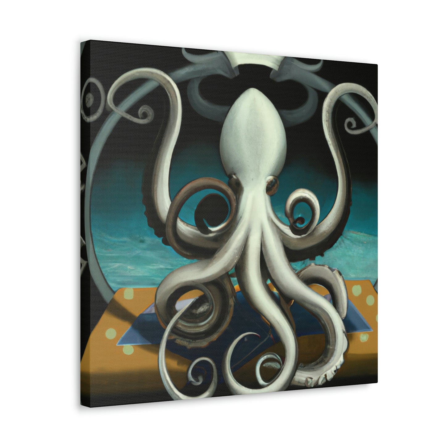 "Octopus at Dusk Dusk" - Canvas