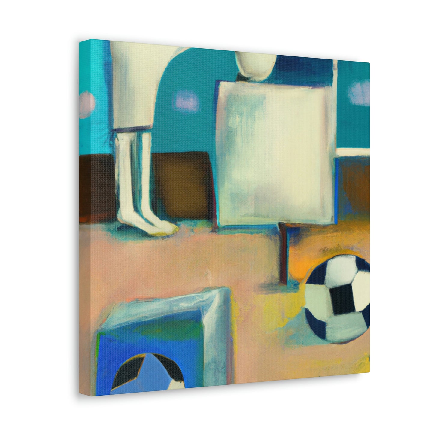 Football in Orbit - Canvas