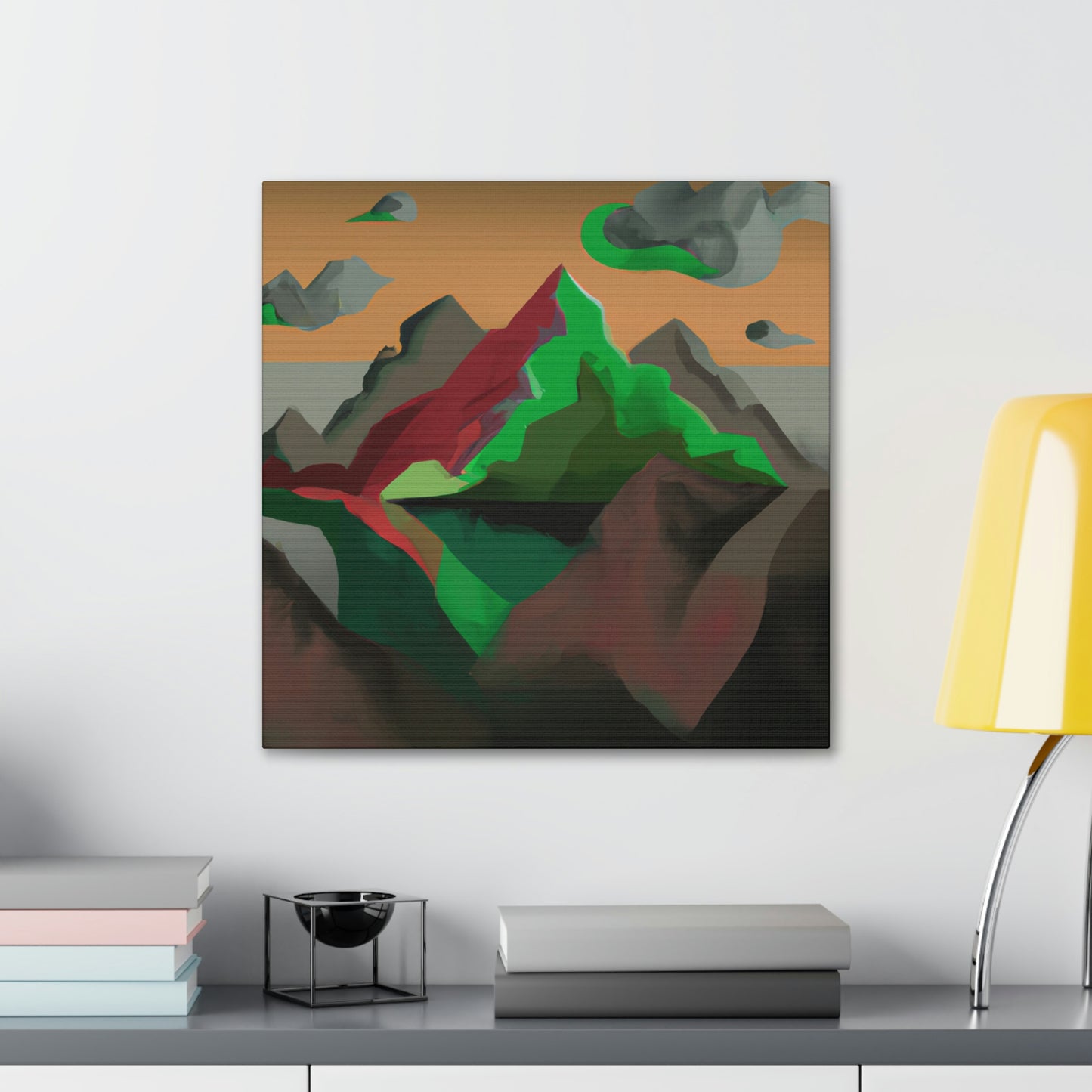 Mountain Fjords Dreaming - Canvas