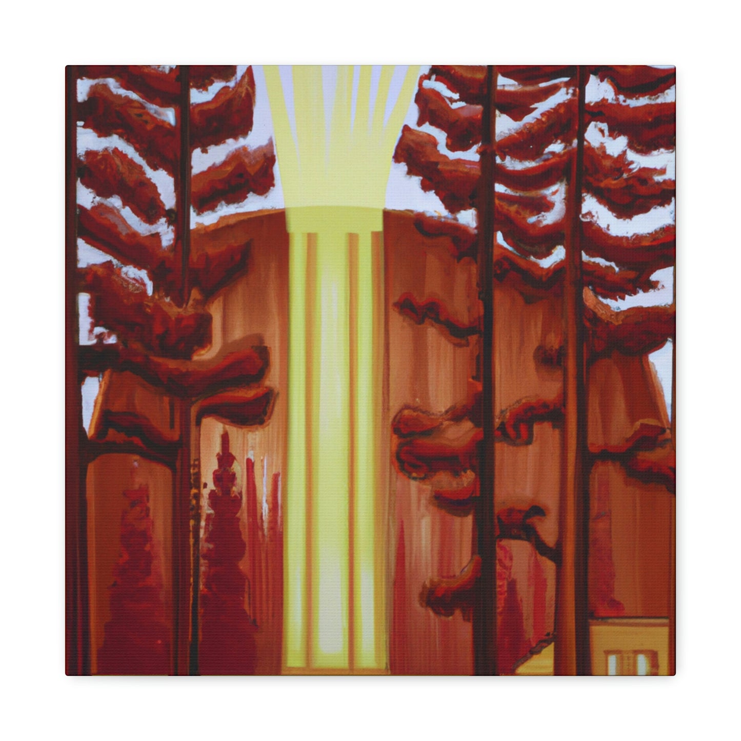 "Redwood Reverie 1920s" - Canvas