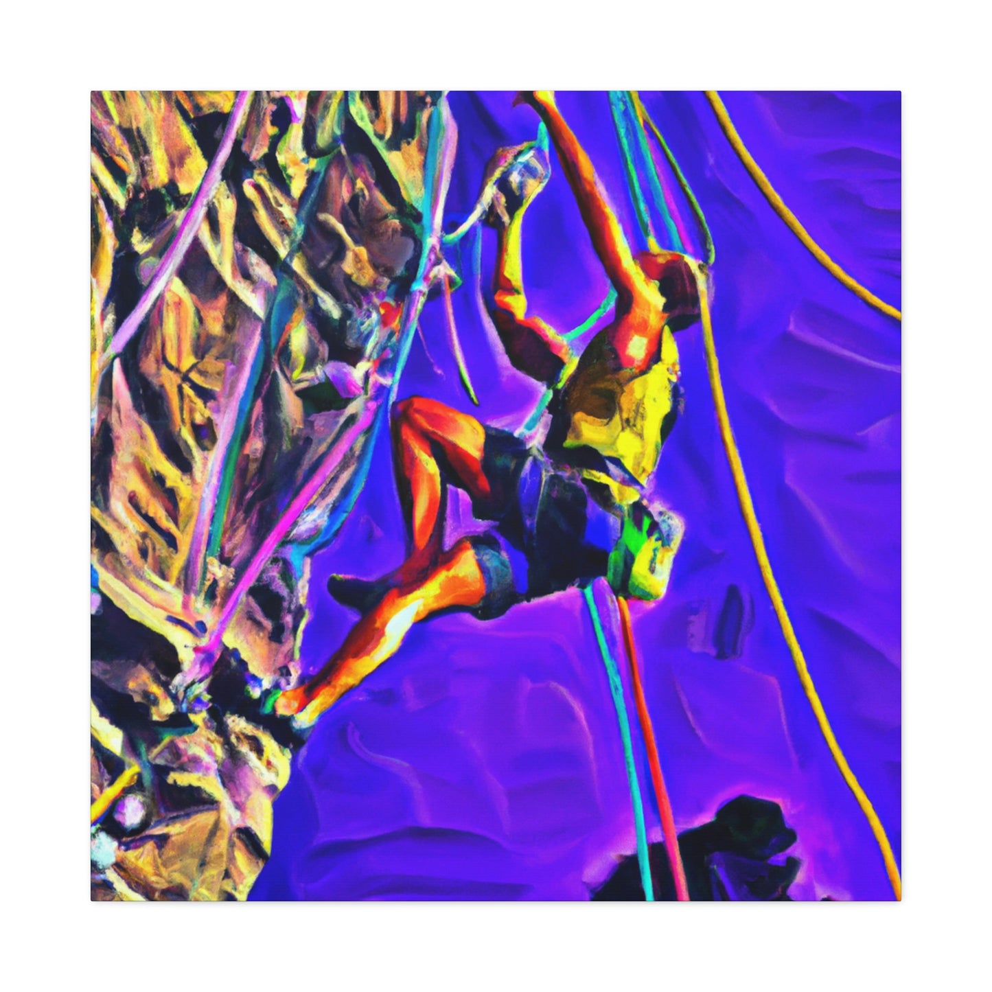 Rock On Climbers! - Canvas