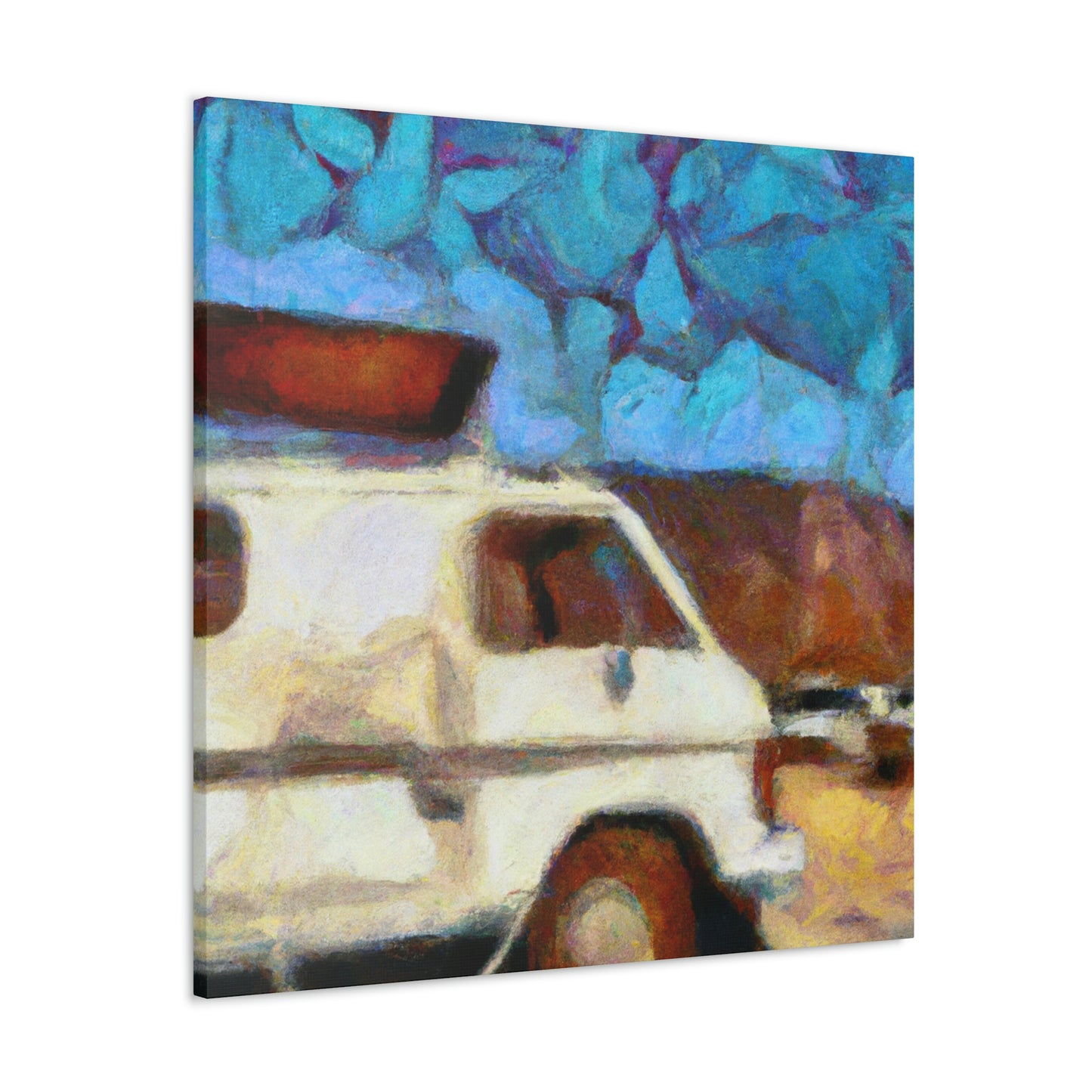 Van of Wanderlust - Canvas